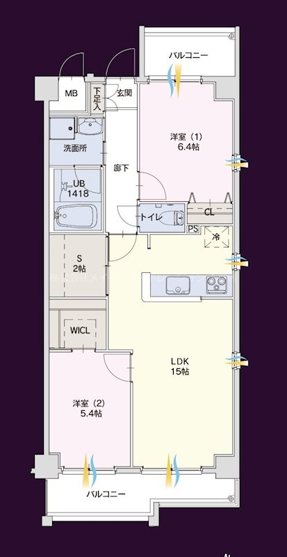 マイプレイス赤坂けやきの杜 間取り
