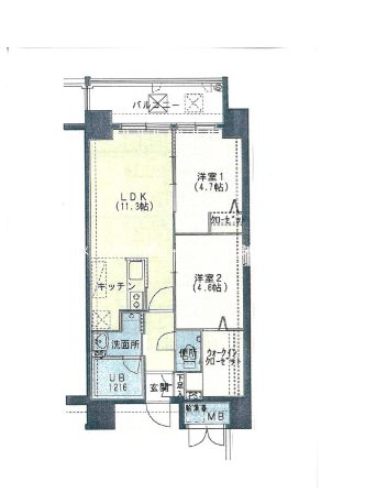 Duo県庁前 間取り