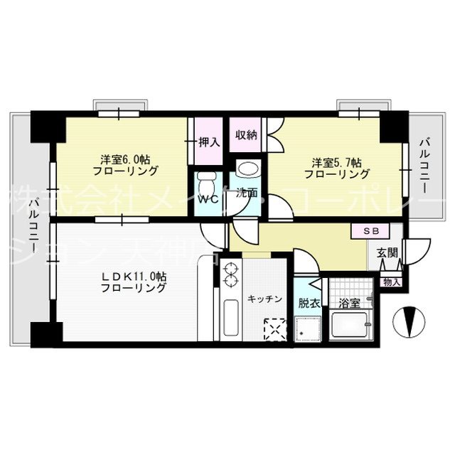 吉祥ビル  間取り