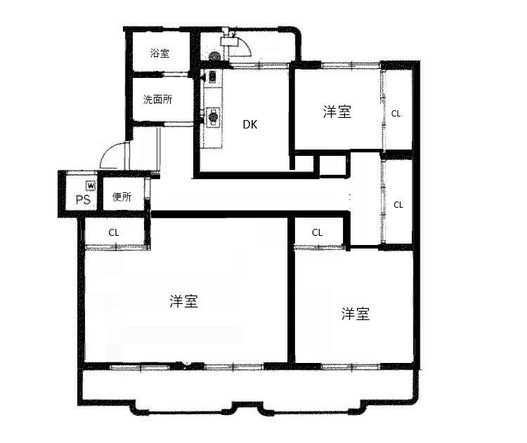 大町団地 間取り