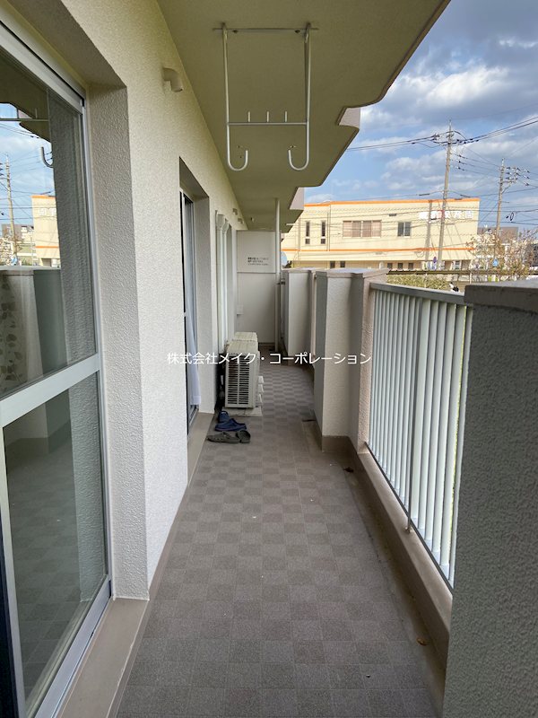 大町団地 ベランダ