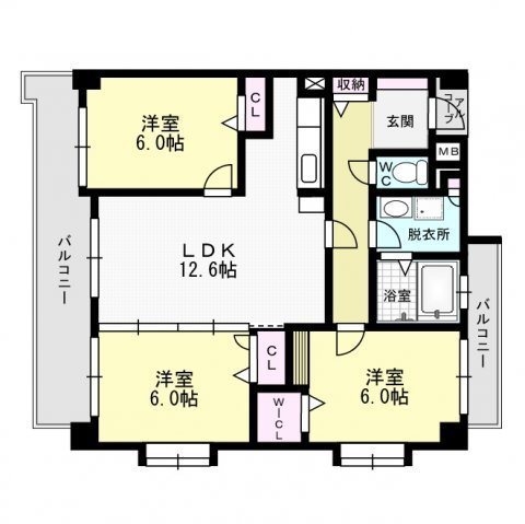 ルシオール藤崎 間取り