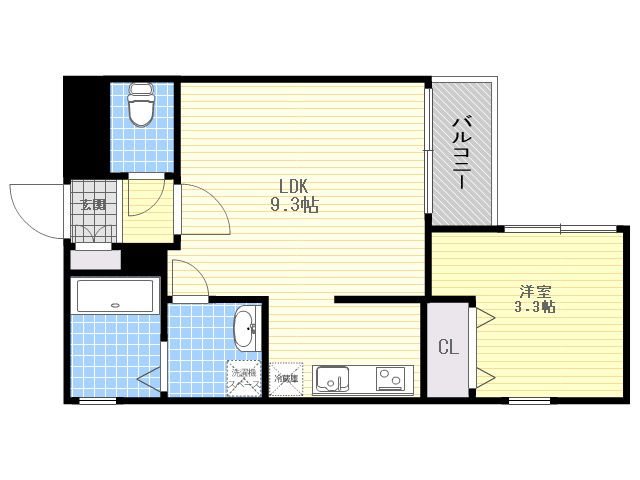 シュルーク藤崎 間取り