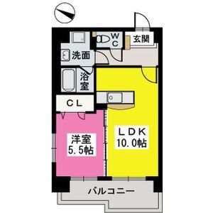 パルク薬院  間取り