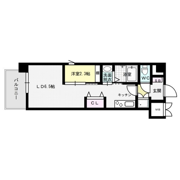 (仮称)ZIP春日市原町1丁目マンション 301号室 間取り