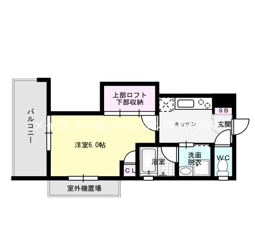 アクタス天神パークシティ 間取り