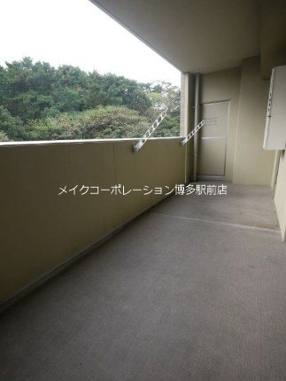 ベルメゾン西公園テラス ベランダ