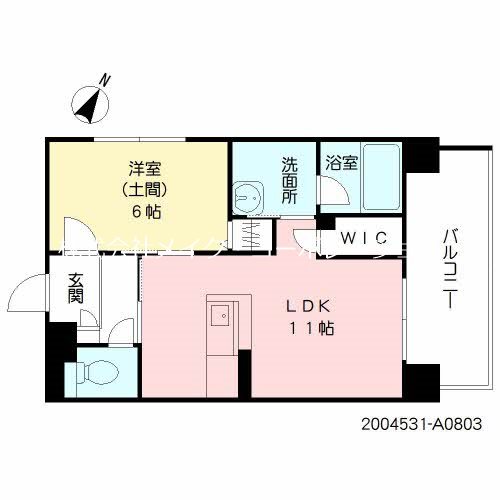 コムフォート薬院 間取り