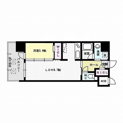 アルファシオベイス博多 間取り