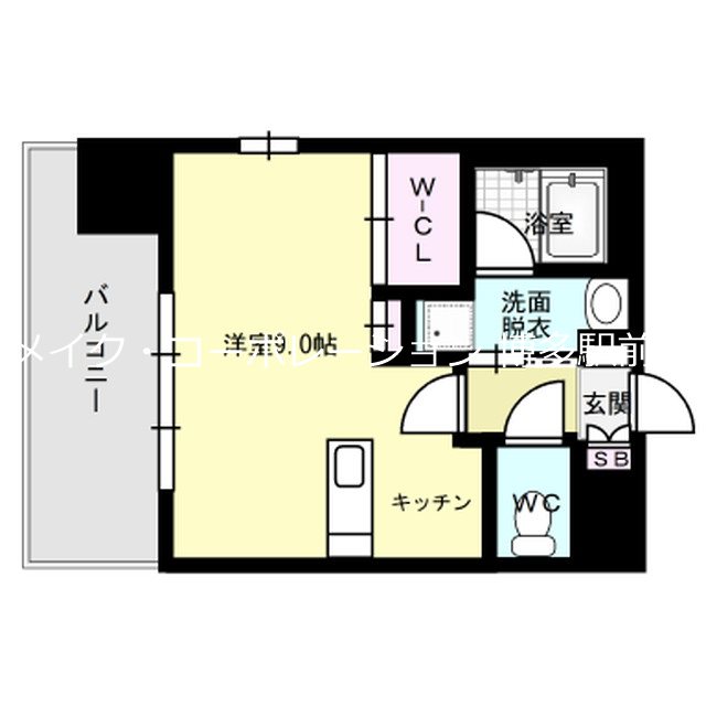 LANDIC　M322 間取り