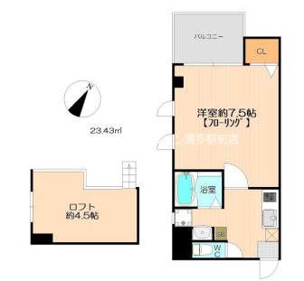 イル・グラッツィア薬院Ⅳ 間取り