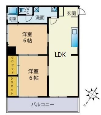 興栄マンション博多 間取り