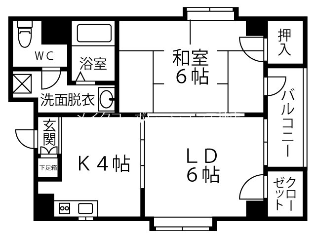 カルム平尾 間取り