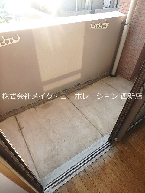 Nラヴィーヌ荒江～ネット無料～ ベランダ