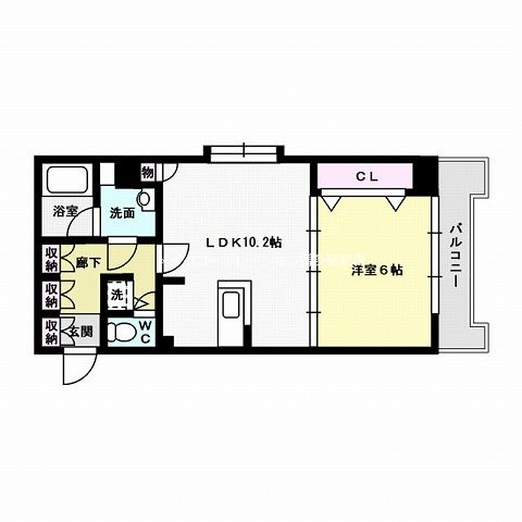 リベラいわき  間取り