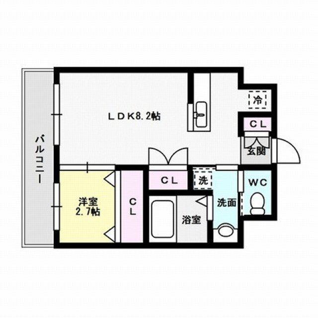 ネストピア博多駅前 間取り