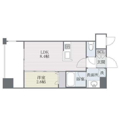 ラクラス博多 間取り