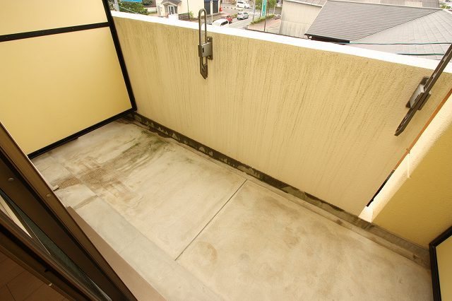 Casa gialla ベランダ
