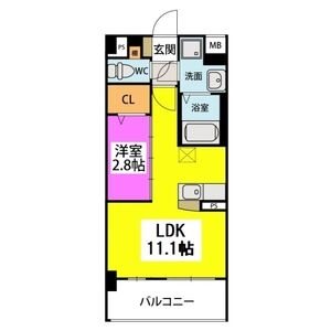 リバーランド大濠 間取り