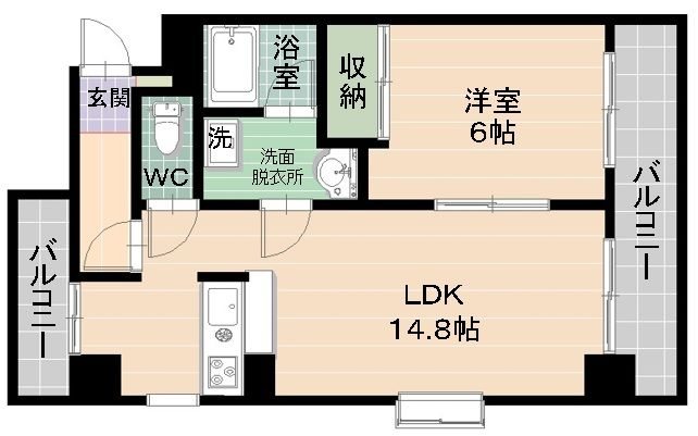 アヴェニール赤坂 間取り