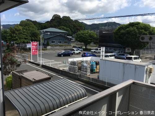 シャトーグレイスC棟 ベランダ