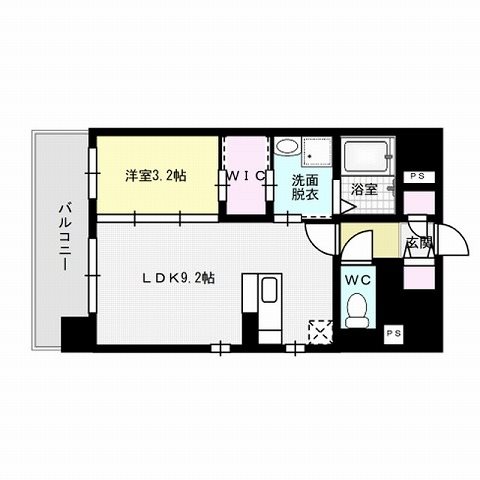 ライブラ西新 間取り