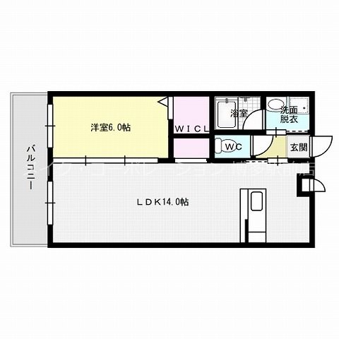 ボヌール博多 間取り