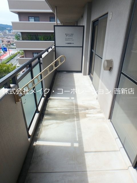 日之出ビル姪浜 ベランダ