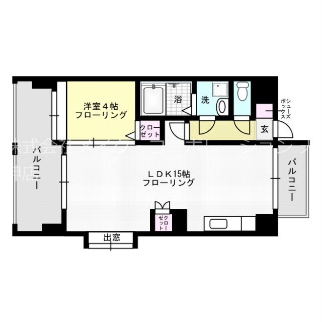 リブル高砂  間取り