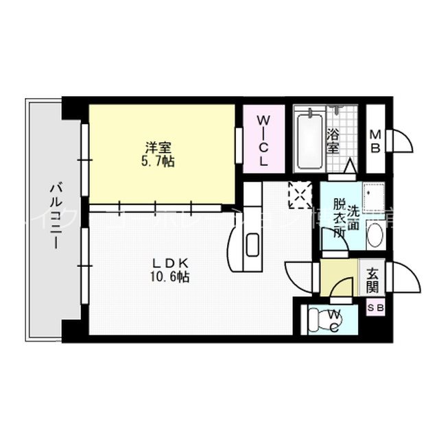 アルティメゾン博多 間取り