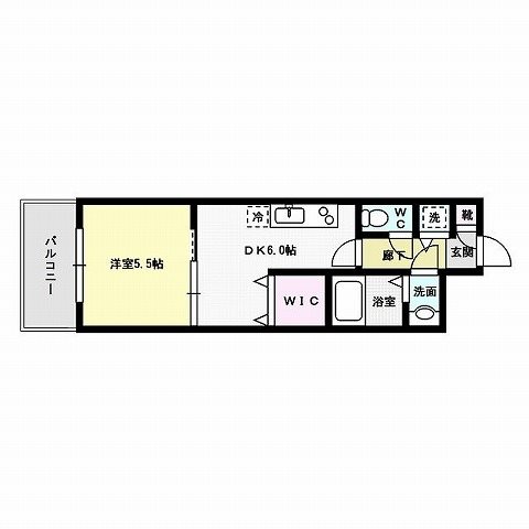 イルマーレ博多 間取り図