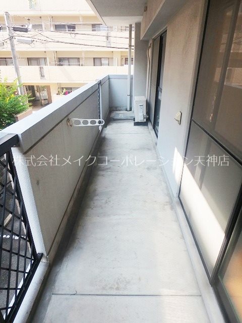 ベルメゾン大濠公園南 ベランダ