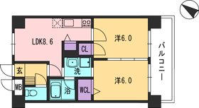 コンダクト福岡東 間取り