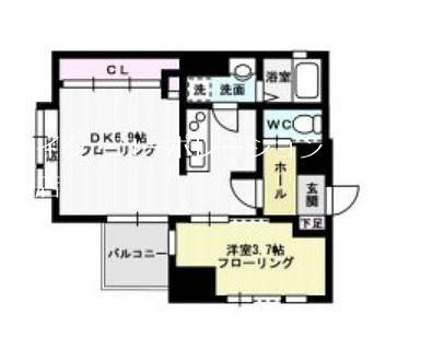 BLANC TOUR HAKATA 間取り