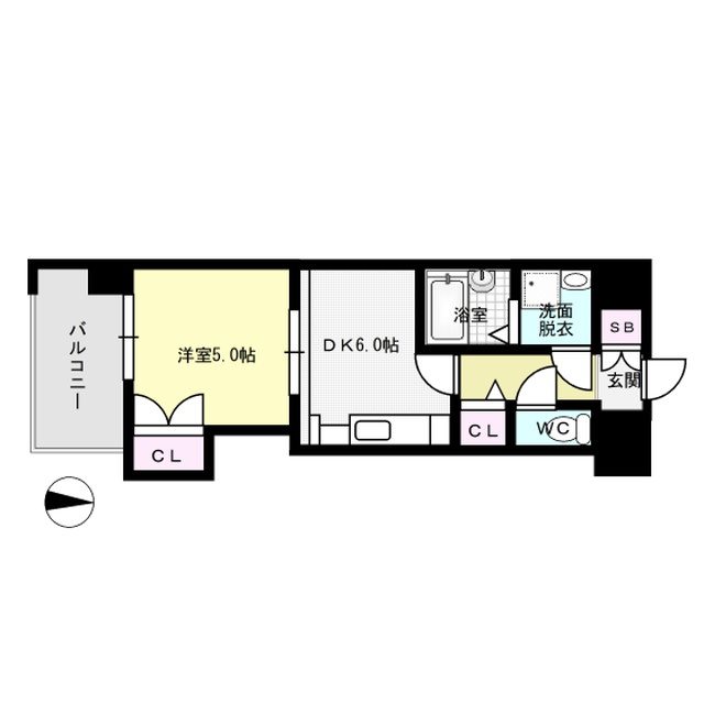 サンネストピア箱崎駅前 間取り