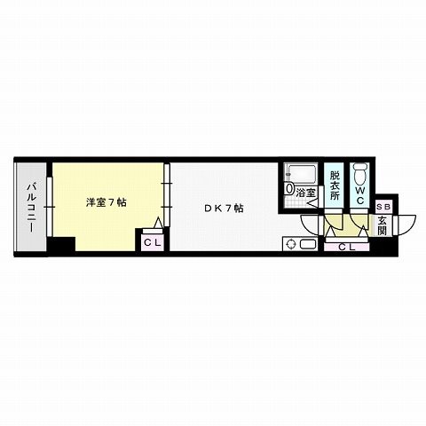 リュミエール博多  間取り