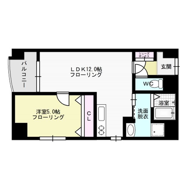 ヴェルジュ薬院 間取り