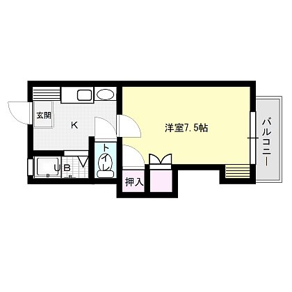春日ハイツ 間取り図