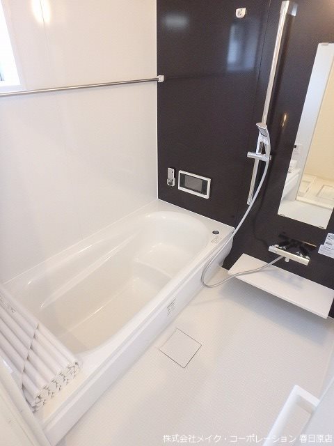 写真は同型タイプ D-roomパークサイド吉塚 風呂画像