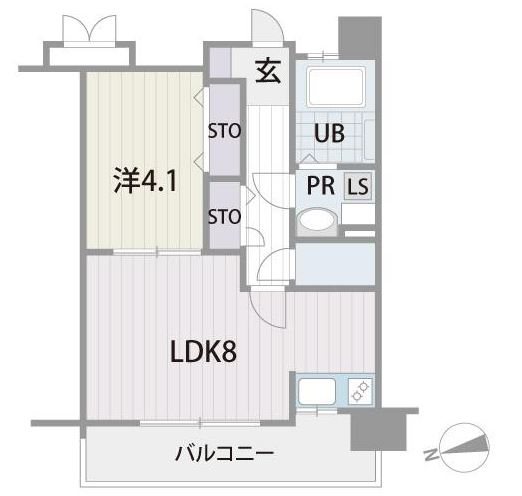 アルティザ博多プレミア 間取り