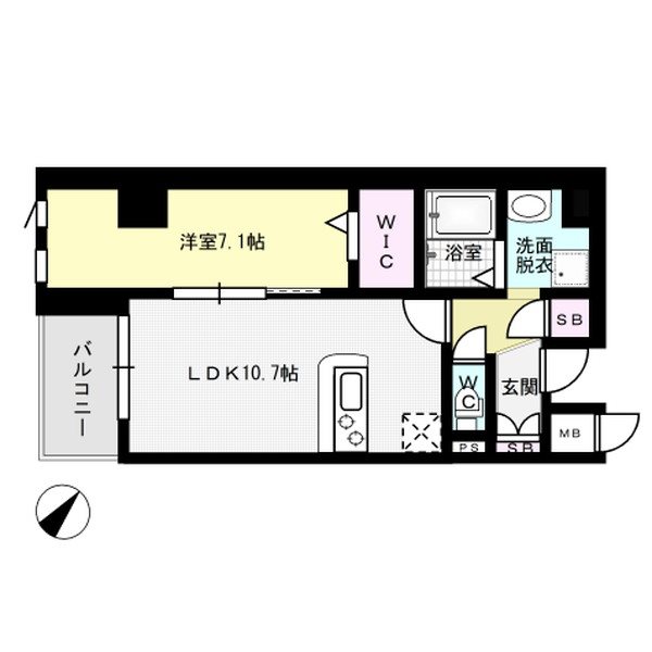 シャンボールなごみ 間取り図