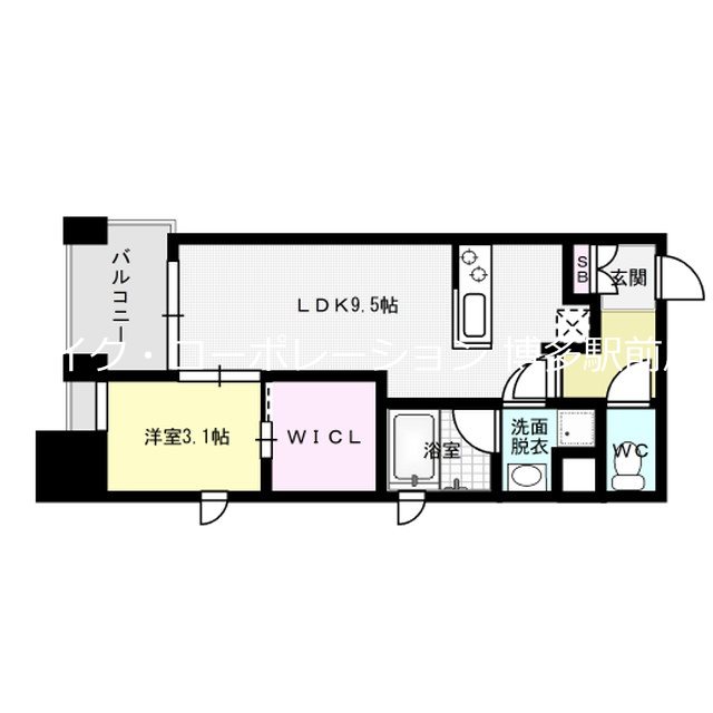 ブラン・スタイル博多 間取り