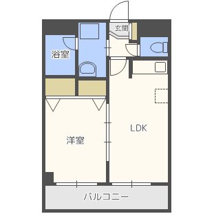 オークス山田ハイム 間取り図