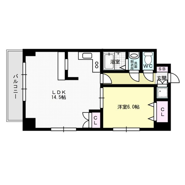 ピュアドームパラジオ博多  間取り