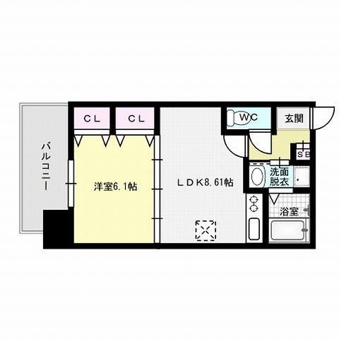 グラディート吉塚駅東  間取り