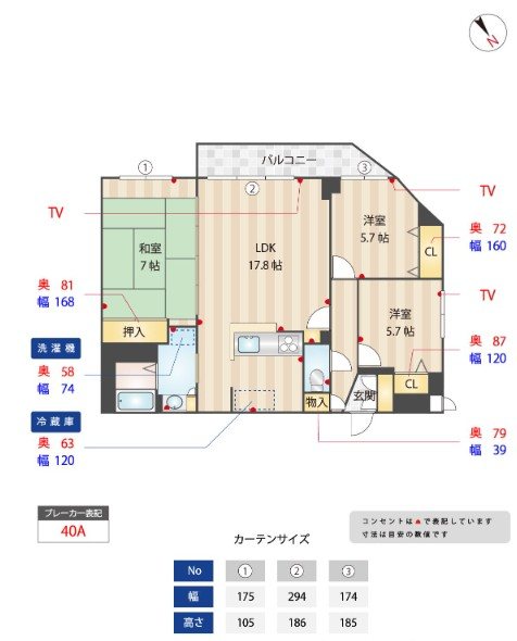 トレヴィ山荘通り 間取り