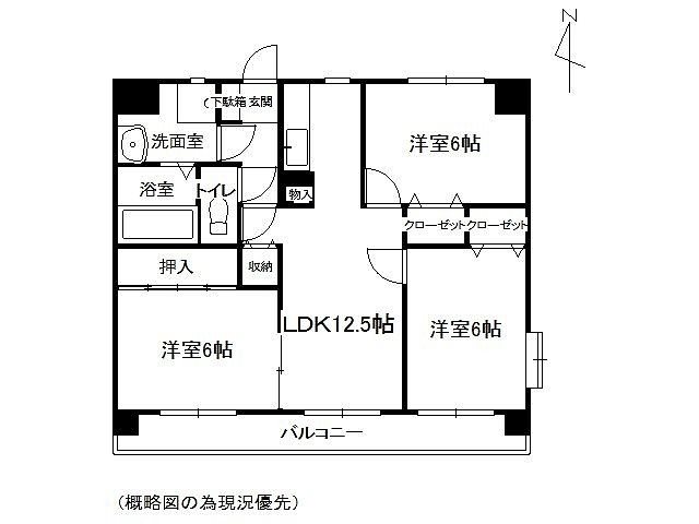 ドミールM 間取り