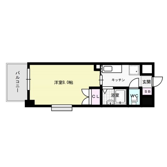 リファレンス美野島 間取り