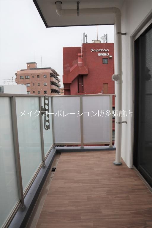 プレジール薬院テラス   ベランダ