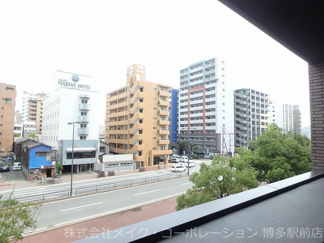 エンクレストベイサイド通り ベランダ